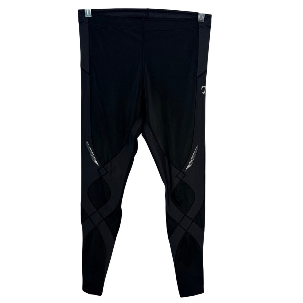 CW-X Stabilyx Joint Support Compression Medium Black Women Run Leggings 225800A
